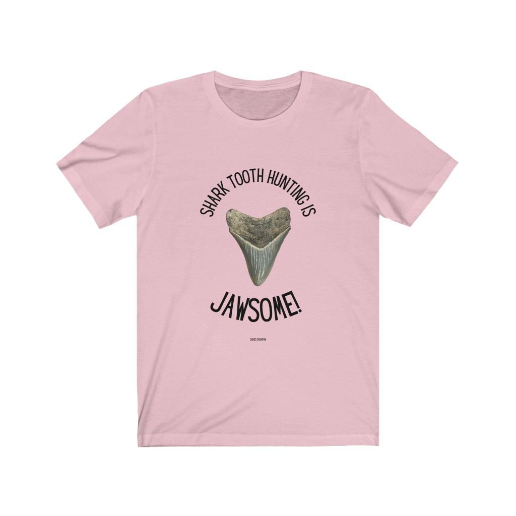 Shark Tooth Hunting is Jawsome! T-Shirt Unisex Jersey Short Sleeve Tee - Image 14