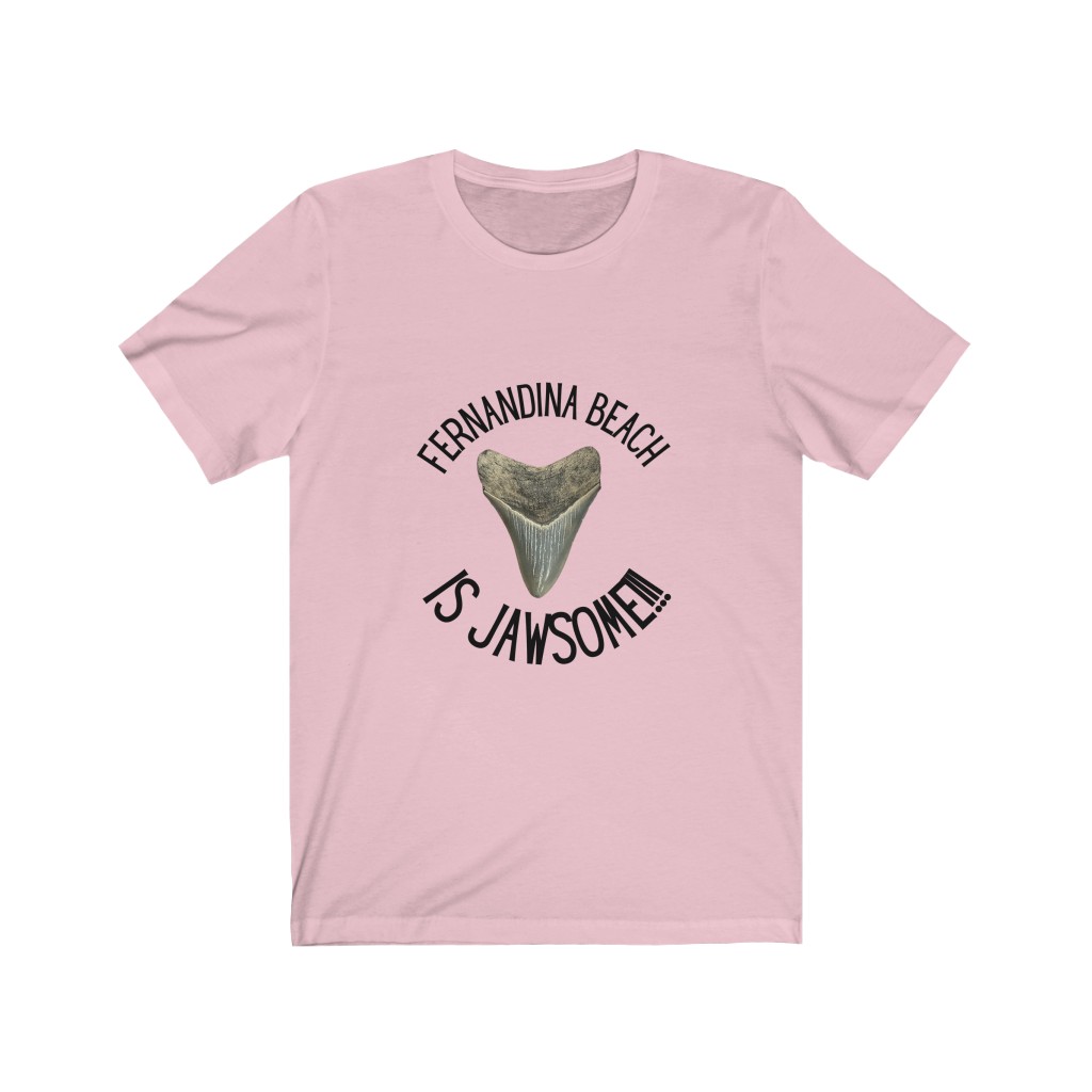 Fernandina Beach is Jawsome! | Fernandina Beach, FL | Shark Tooth Hunting Shirt | Unisex Jersey Short Sleeve Tee - Image 10
