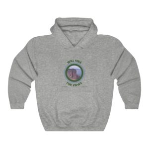 Will Hike For Views Hoodie | Hiker Hoodie | Funny Hiker Hoodie | Palisade Head Hoodie | Minnesota Hoodie | Unisex Heavy Blend™ Hooded Sweatshirt