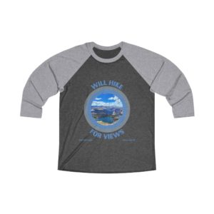 Beartooth Pass Hiker Baseball Tee