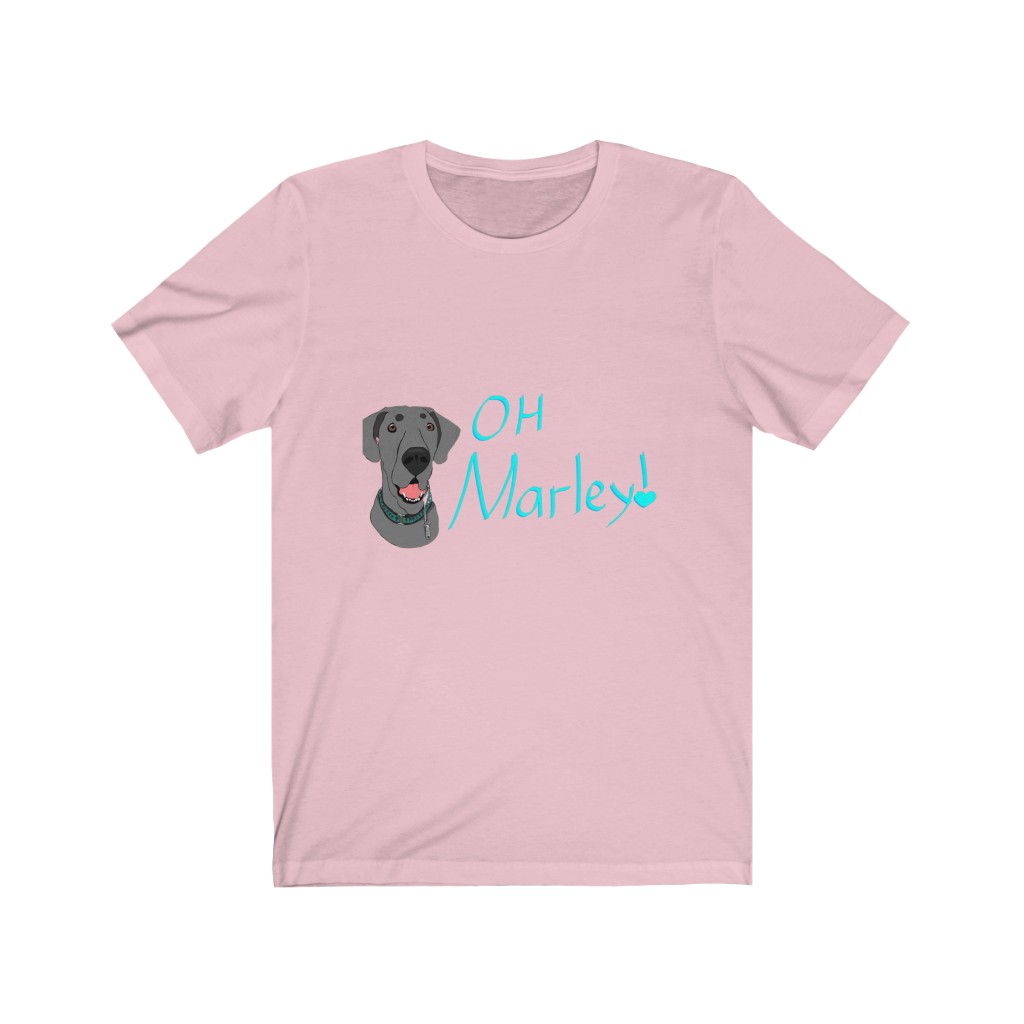 Great Dane | Oh, Marley! | Chaos Caravan Merch Unisex Jersey Short Sleeve Tee - Image 10