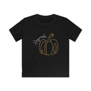 Hey Pumpkin Halloween | Autumn | Fall | Thanksgiving Shirt Kids Softstyle Tee