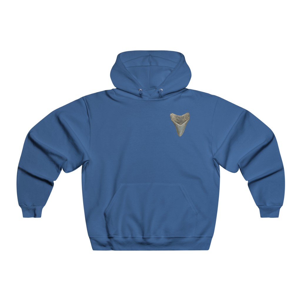 Megalodon Gotta Catch Em All! | Shark Tooth Hunting Hoodie | Fossil Finder Sweatshirt | Men's NUBLEND® Hooded Sweatshirt - Image 9