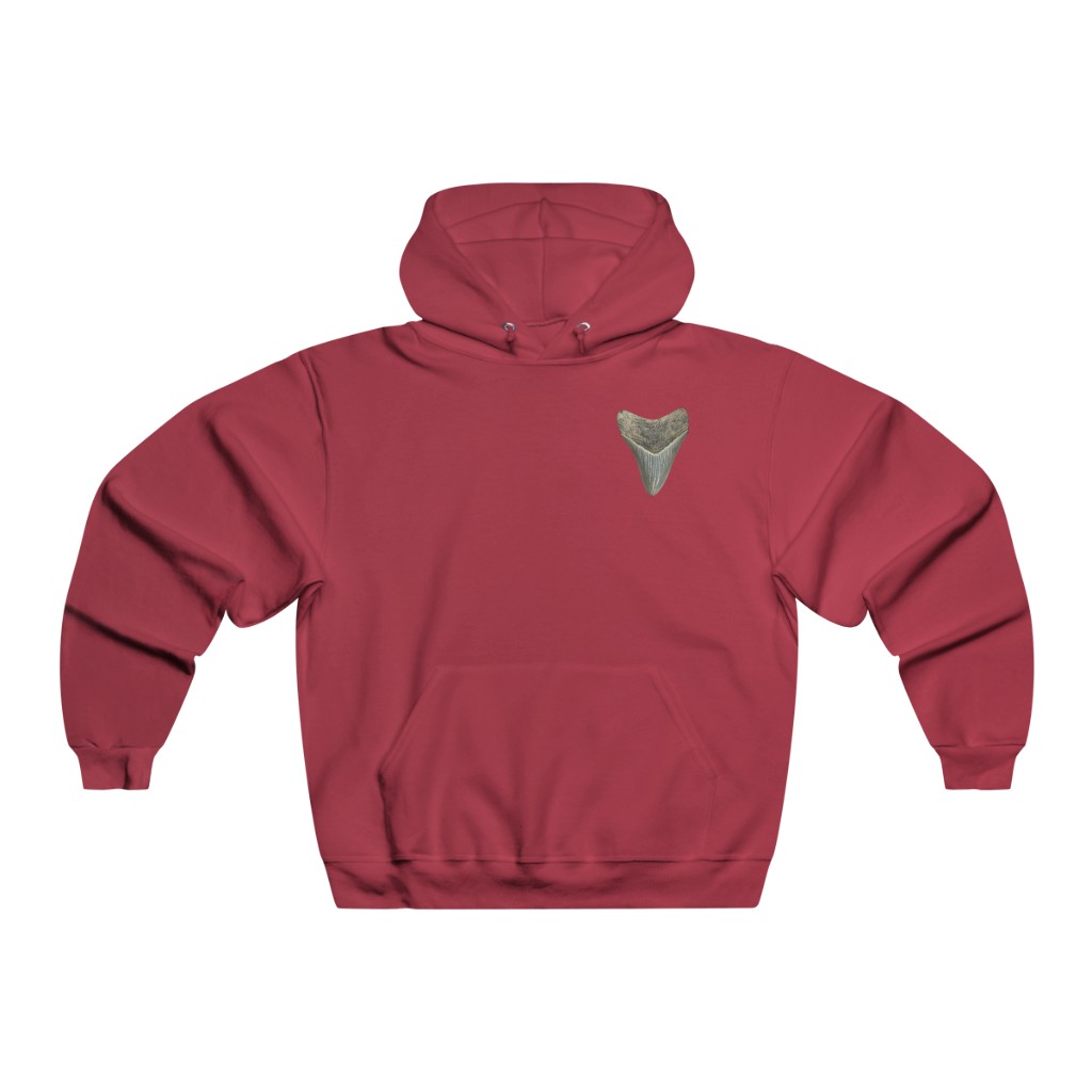 Megalodon Gotta Catch Em All! | Shark Tooth Hunting Hoodie | Fossil Finder Sweatshirt | Men's NUBLEND® Hooded Sweatshirt - Image 15
