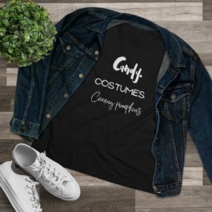 Candy | Costumes | Carving Pumpkins | Halloween Women's Premium Tee