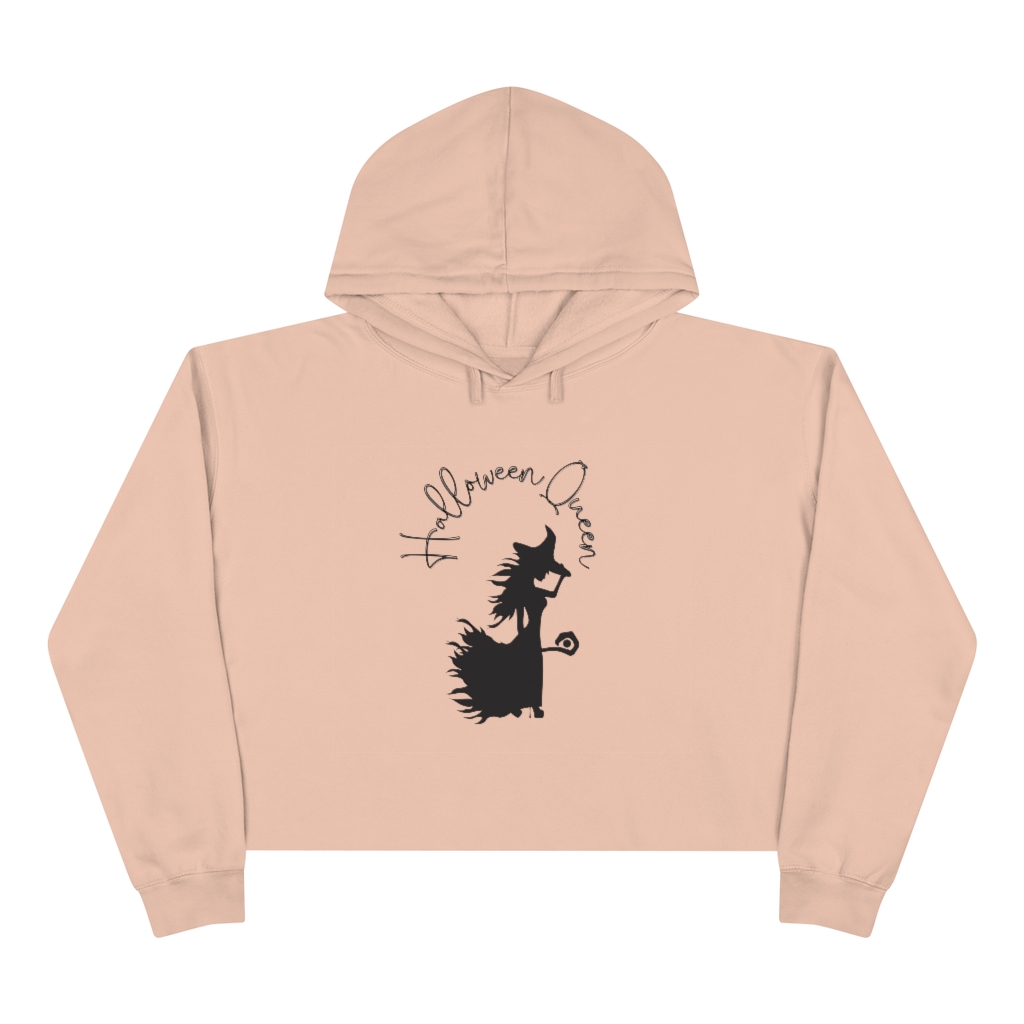 Halloween Queen Hoodie | Witch Hoodie | Halloween Witch Hoodie Crop Hoodie - Image 2