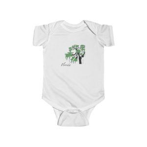 Florida Spanish Moss and Tree Infant Fine Jersey Bodysuit