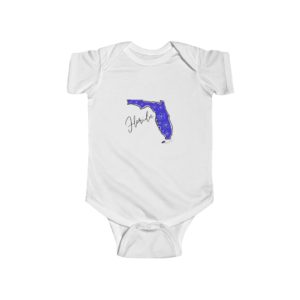 Florida Floral Design Infant Fine Jersey Bodysuit
