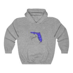 Florida Floral Design Unisex Heavy Blend™ Hooded Sweatshirt