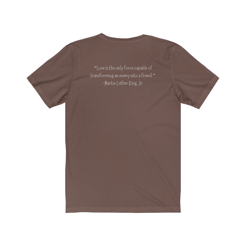 Martin Luther King, Jr Quote Unisex Jersey Short Sleeve Tee - Image 3
