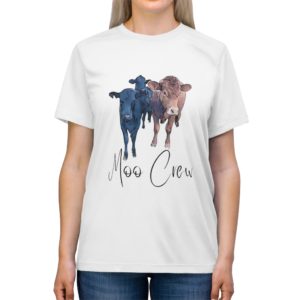 Moo Crew | Cow Shirt | Three Cows | Unisex Triblend Tee