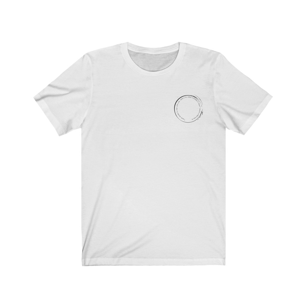 “I have decided to stick with love.  Hate is too great a burden to bear.” -MLK, Jr Quote Unisex Jersey Short Sleeve Tee - Image 4