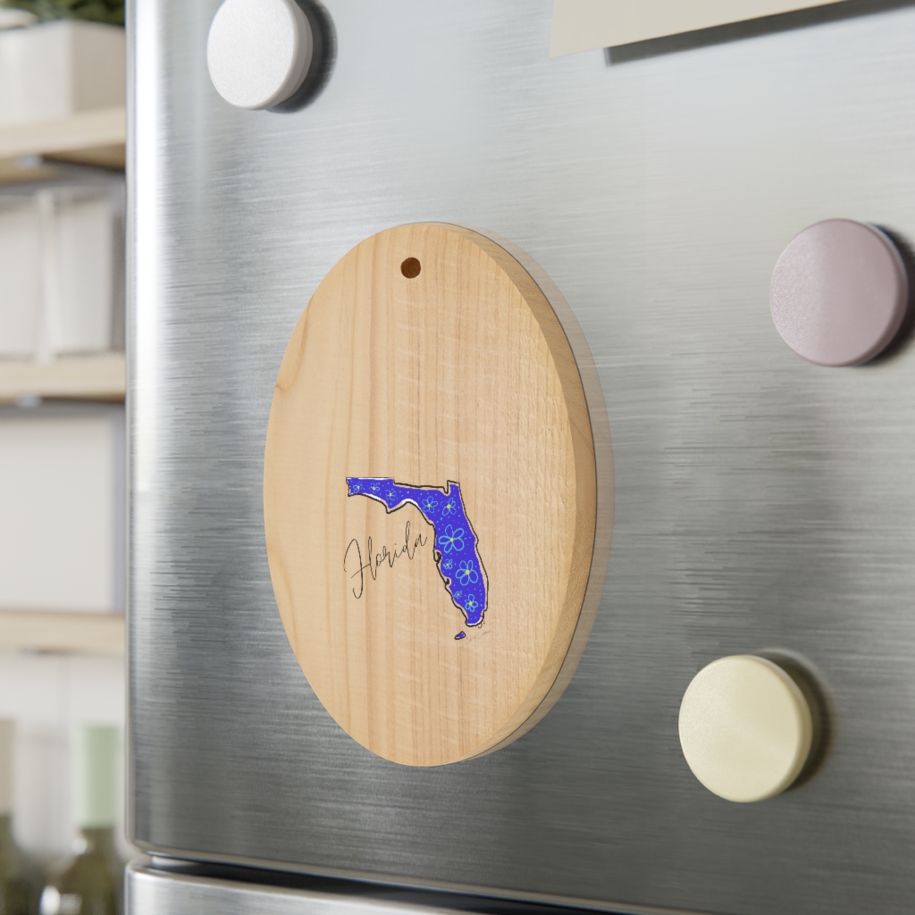 Florida Wooden Christmas Ornaments - Image 12