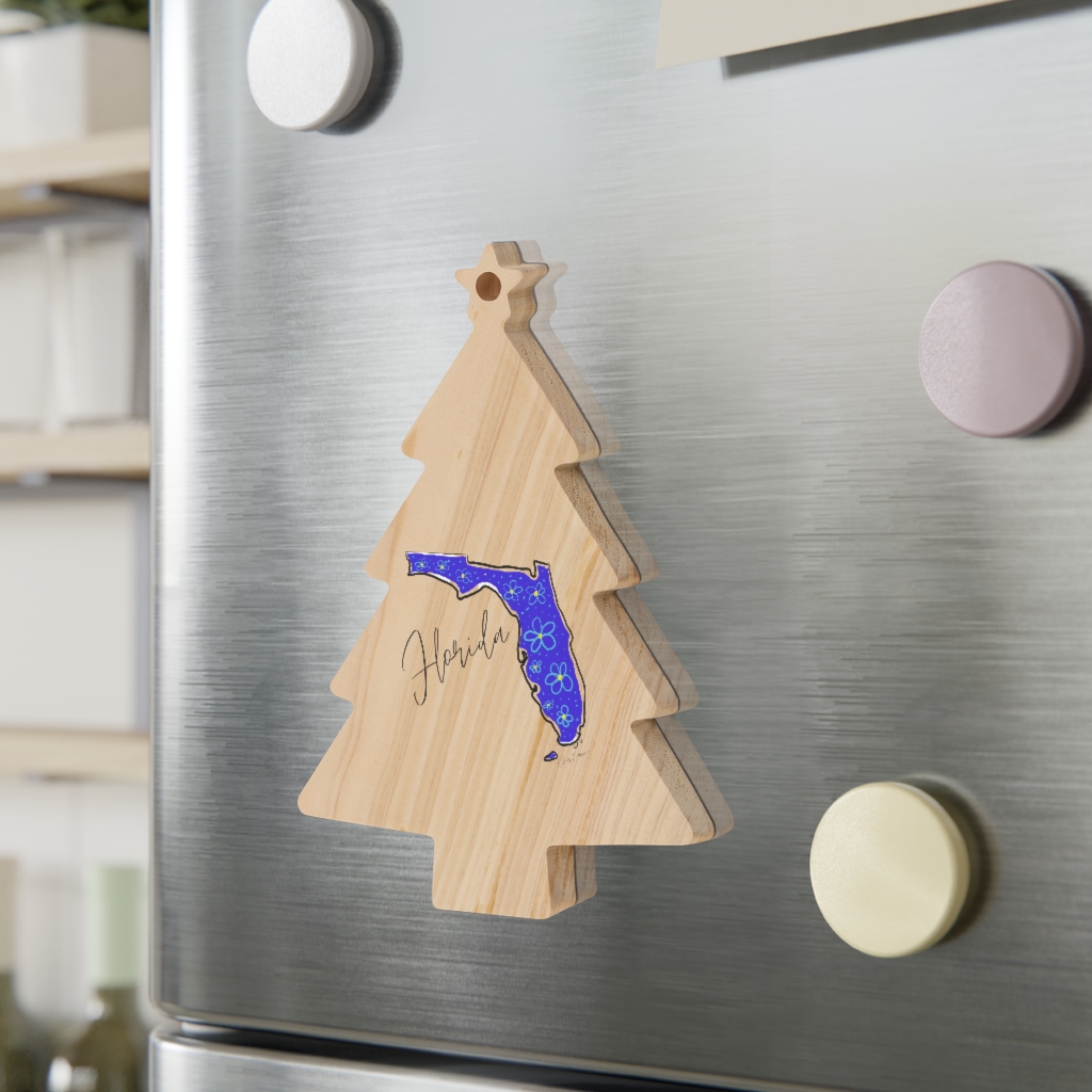 Florida Wooden Christmas Ornaments - Image 3