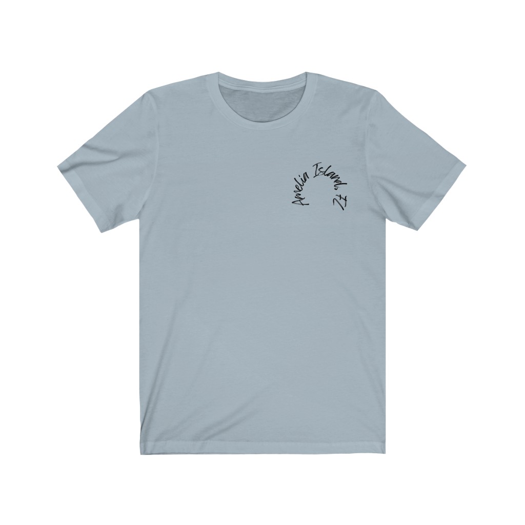 Amelia Island, Florida Shark Tooth Unisex Jersey Short Sleeve Tee - Image 11
