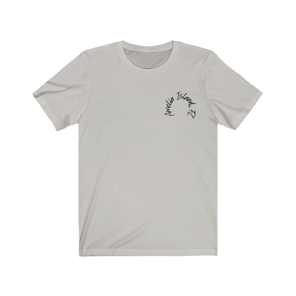 Amelia Island, Florida Shark Tooth Unisex Jersey Short Sleeve Tee - Image 5