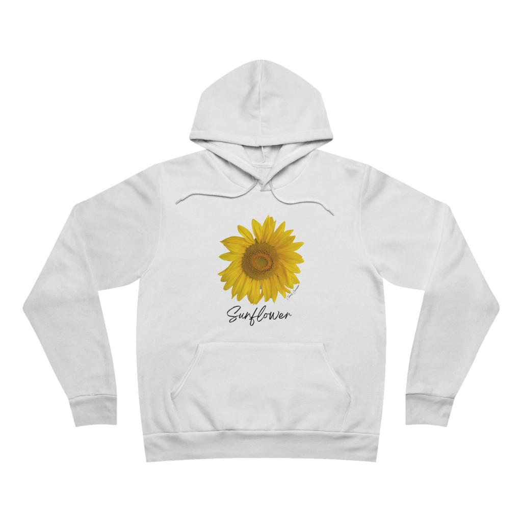 Sunflower Unisex Sponge Fleece Pullover Hoodie - Image 2