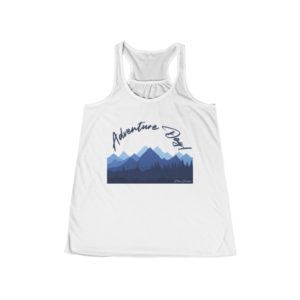 Adventure Tank | Womens Outdoor Tank | Mountain Shirt | Hiking Shirt | Women's Flowy Racerback Tank