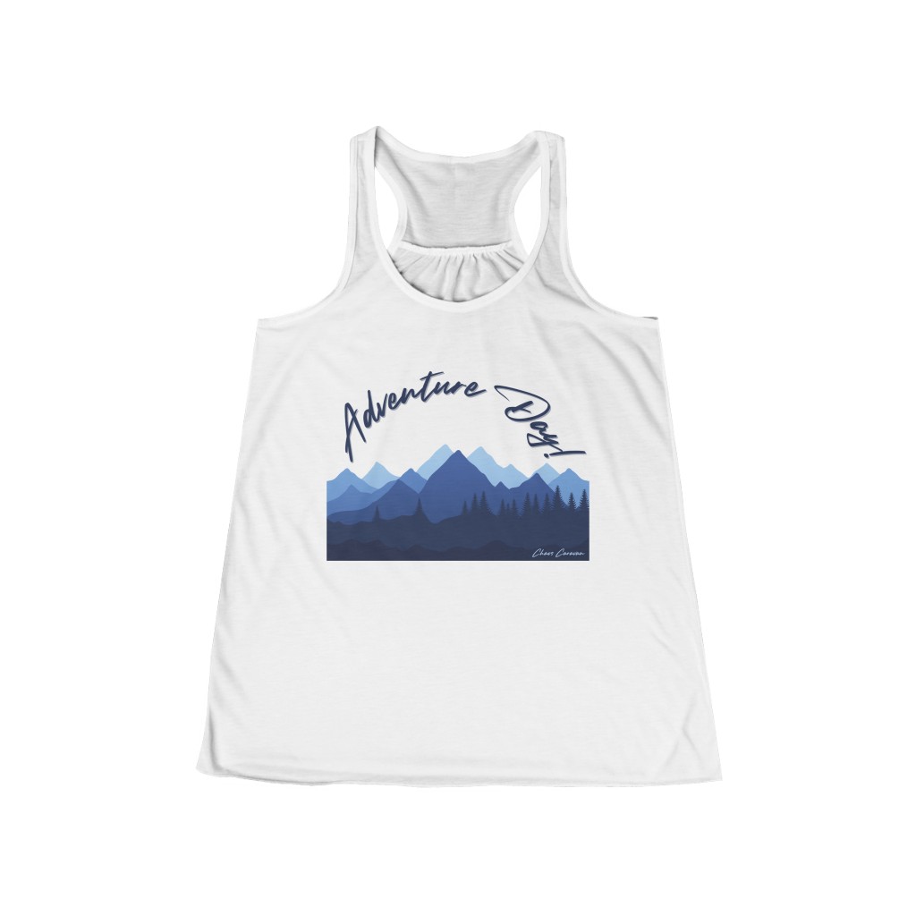 Adventure Tank | Womens Outdoor Tank | Mountain Shirt | Hiking Shirt | Women's Flowy Racerback Tank