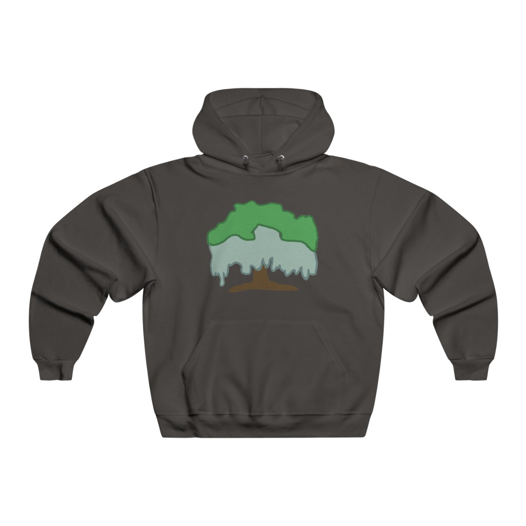 Live Oak Tree Sweatshirt | Spanish Moss Hoodie | Tree Hoodie |  NUBLEND® Hooded Sweatshirt - Image 3