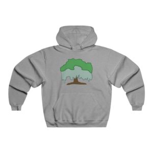 Live Oak Tree Sweatshirt | Spanish Moss Hoodie | Tree Hoodie |  NUBLEND® Hooded Sweatshirt