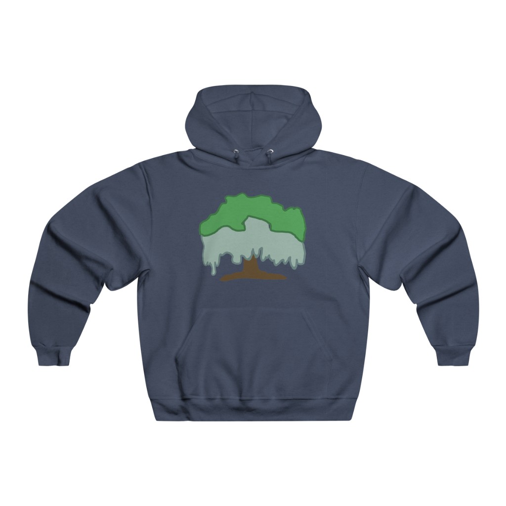 Live Oak Tree Sweatshirt | Spanish Moss Hoodie | Tree Hoodie |  NUBLEND® Hooded Sweatshirt - Image 5