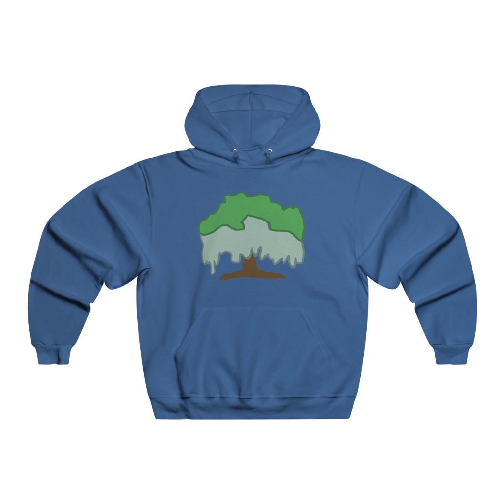 Live Oak Tree Sweatshirt | Spanish Moss Hoodie | Tree Hoodie |  NUBLEND® Hooded Sweatshirt - Image 4
