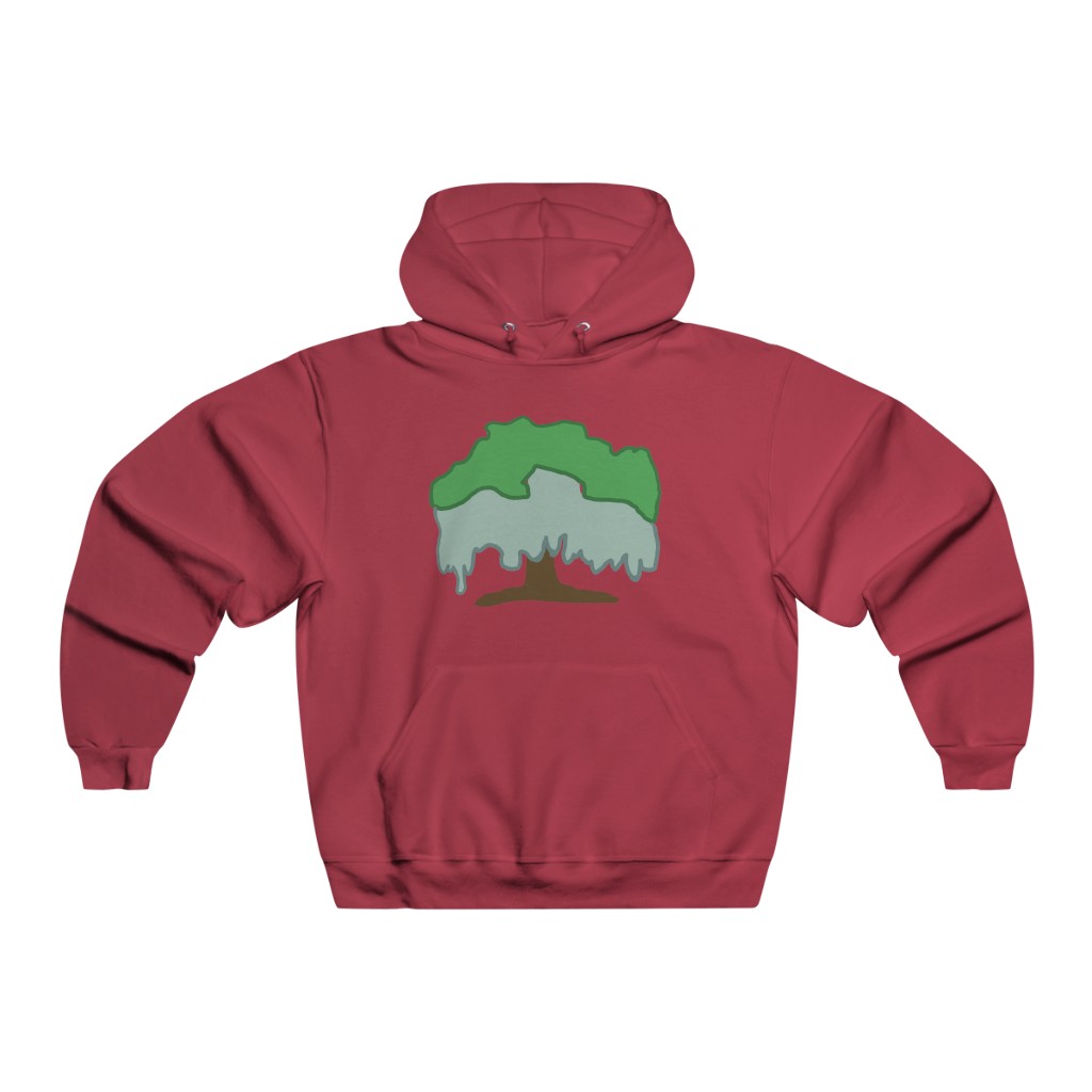 Live Oak Tree Sweatshirt | Spanish Moss Hoodie | Tree Hoodie |  NUBLEND® Hooded Sweatshirt - Image 7