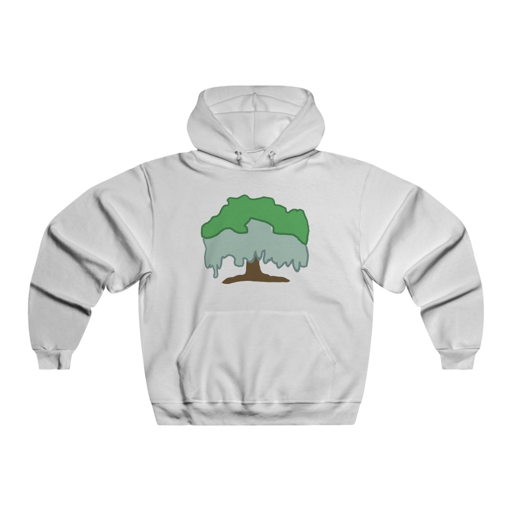 Live Oak Tree Sweatshirt | Spanish Moss Hoodie | Tree Hoodie |  NUBLEND® Hooded Sweatshirt - Image 2