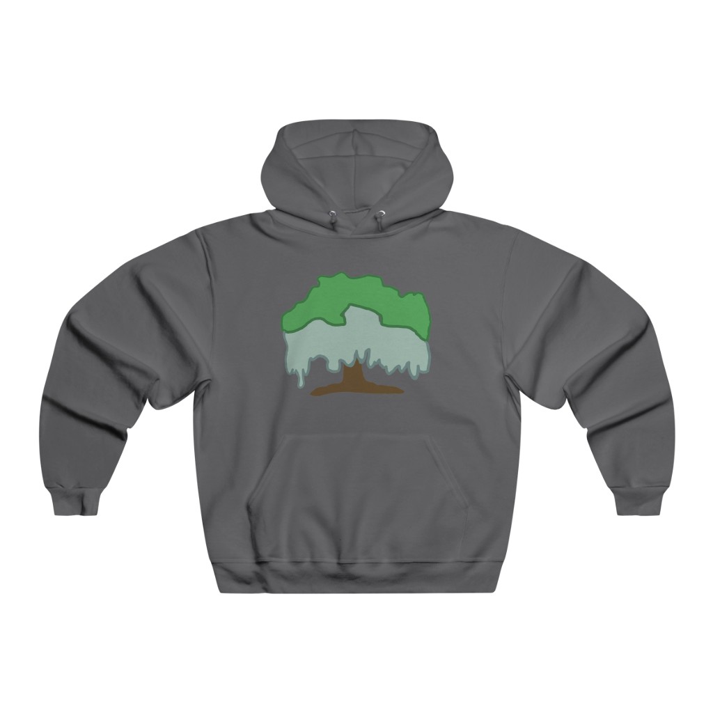Live Oak Tree Sweatshirt | Spanish Moss Hoodie | Tree Hoodie |  NUBLEND® Hooded Sweatshirt - Image 6
