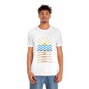 Sun. Surf. Sand. Tee | Beach Shirt | Summer Shirt | Sunset Sunrise Shirt | Ocean Shirt| Vacation Unisex Jersey Short Sleeve Tee