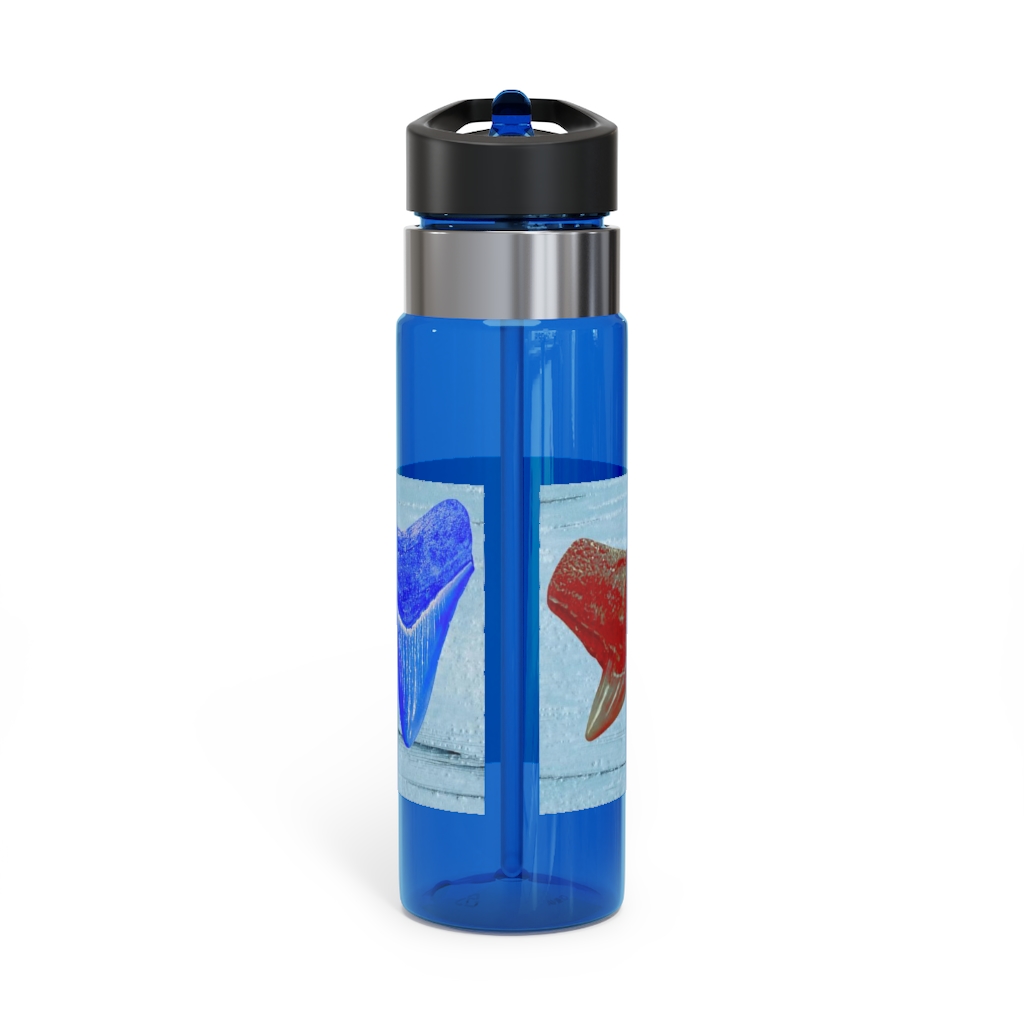 Red White and Blue Shark Tooth Kensington Tritan™ Sport Bottle, 20oz - Image 10
