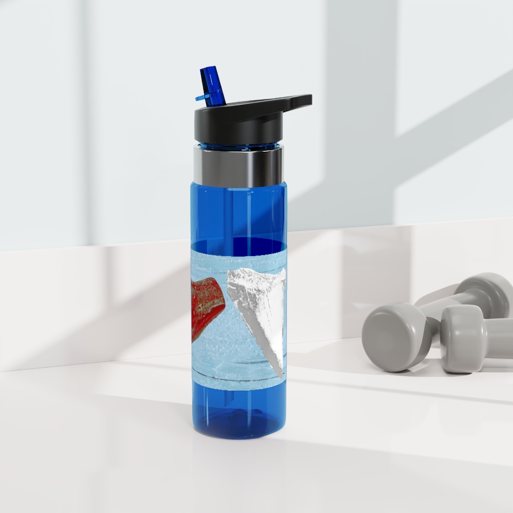 Red White and Blue Shark Tooth Kensington Tritan™ Sport Bottle, 20oz - Image 12