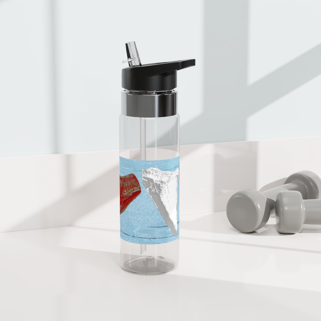 Red White and Blue Shark Tooth Kensington Tritan™ Sport Bottle, 20oz - Image 5
