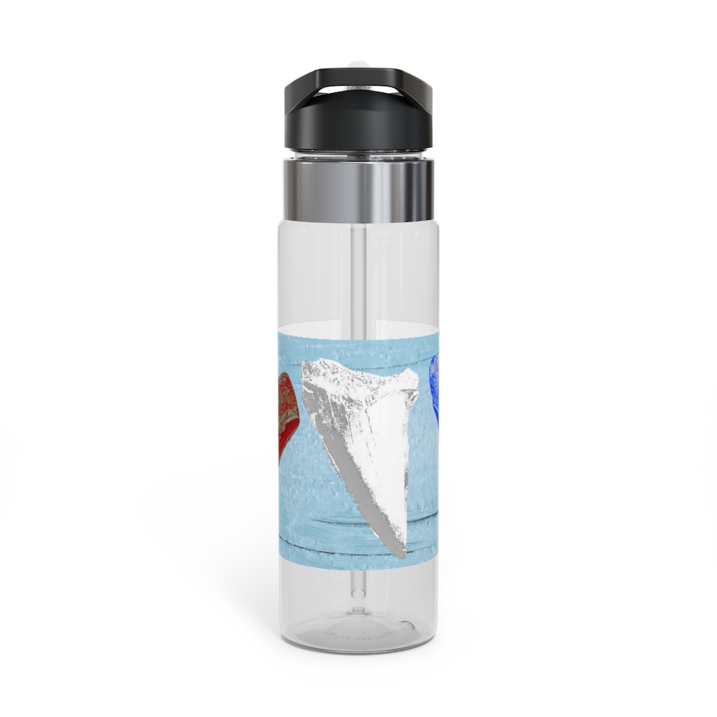 Red White and Blue Shark Tooth Kensington Tritan™ Sport Bottle, 20oz