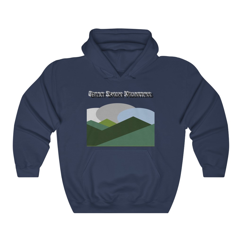 Great Smoky Mountains Hoodie |  Unisex Heavy Blend Hooded Sweatshirt - Image 5