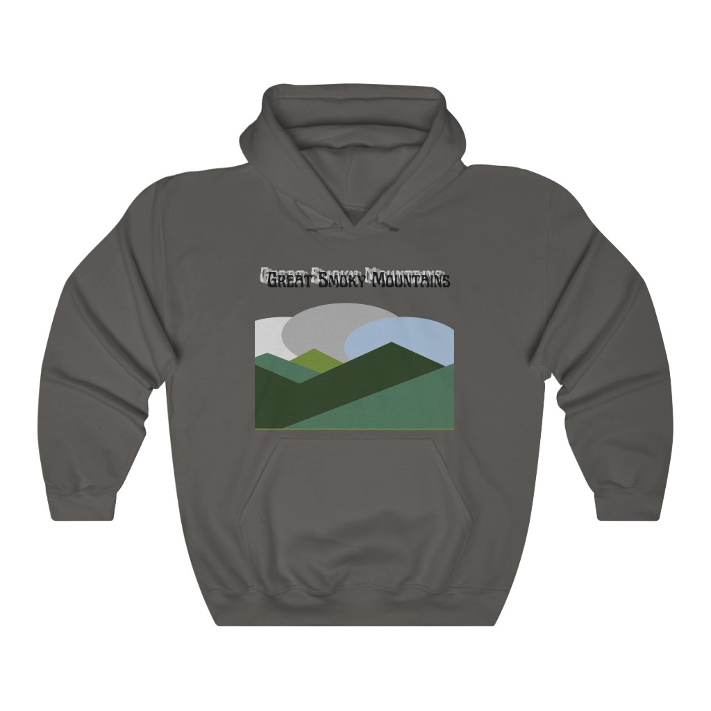 Great Smoky Mountains Hoodie |  Unisex Heavy Blend Hooded Sweatshirt - Image 3