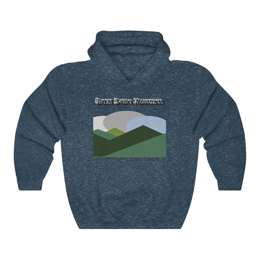 Great Smoky Mountains Hoodie |  Unisex Heavy Blend Hooded Sweatshirt - Image 6