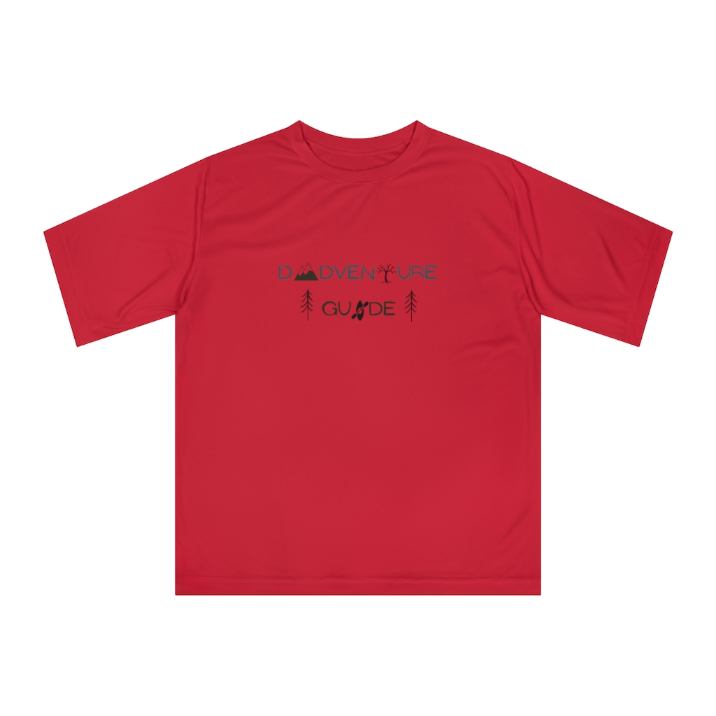 Dadventure Guide Performance Shirt | Dad T-shirt | Funny Dad Shirt | Father Unisex Zone Performance T-shirt - Image 7