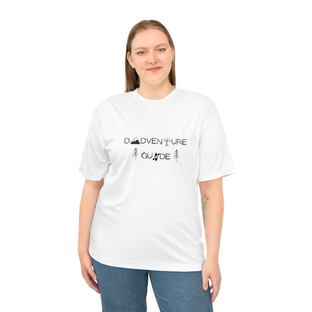 Dadventure Guide Performance Shirt | Dad T-shirt | Funny Dad Shirt | Father Unisex Zone Performance T-shirt - Image 3