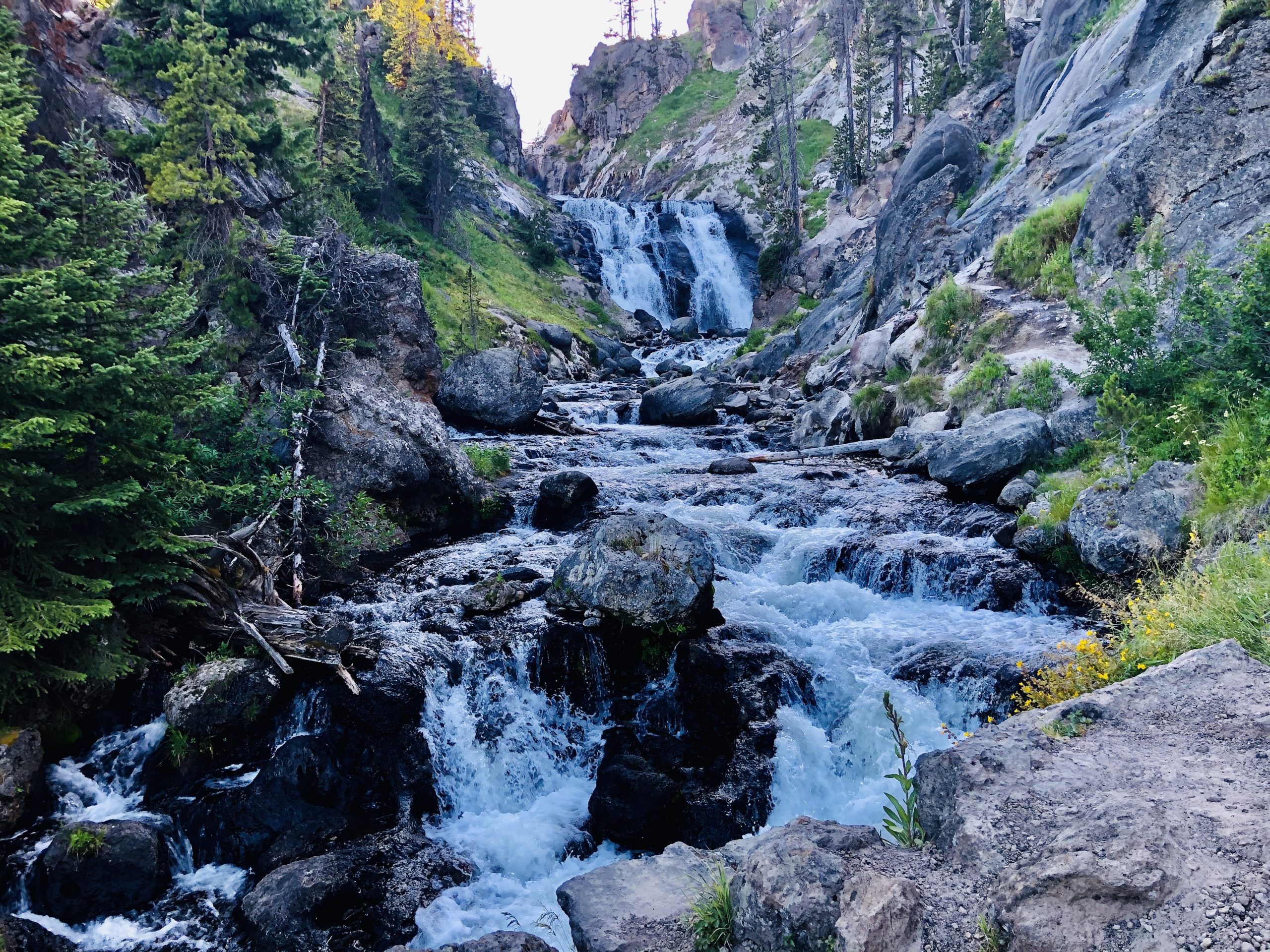 Mystic Falls in Yellowstone NAtional Park