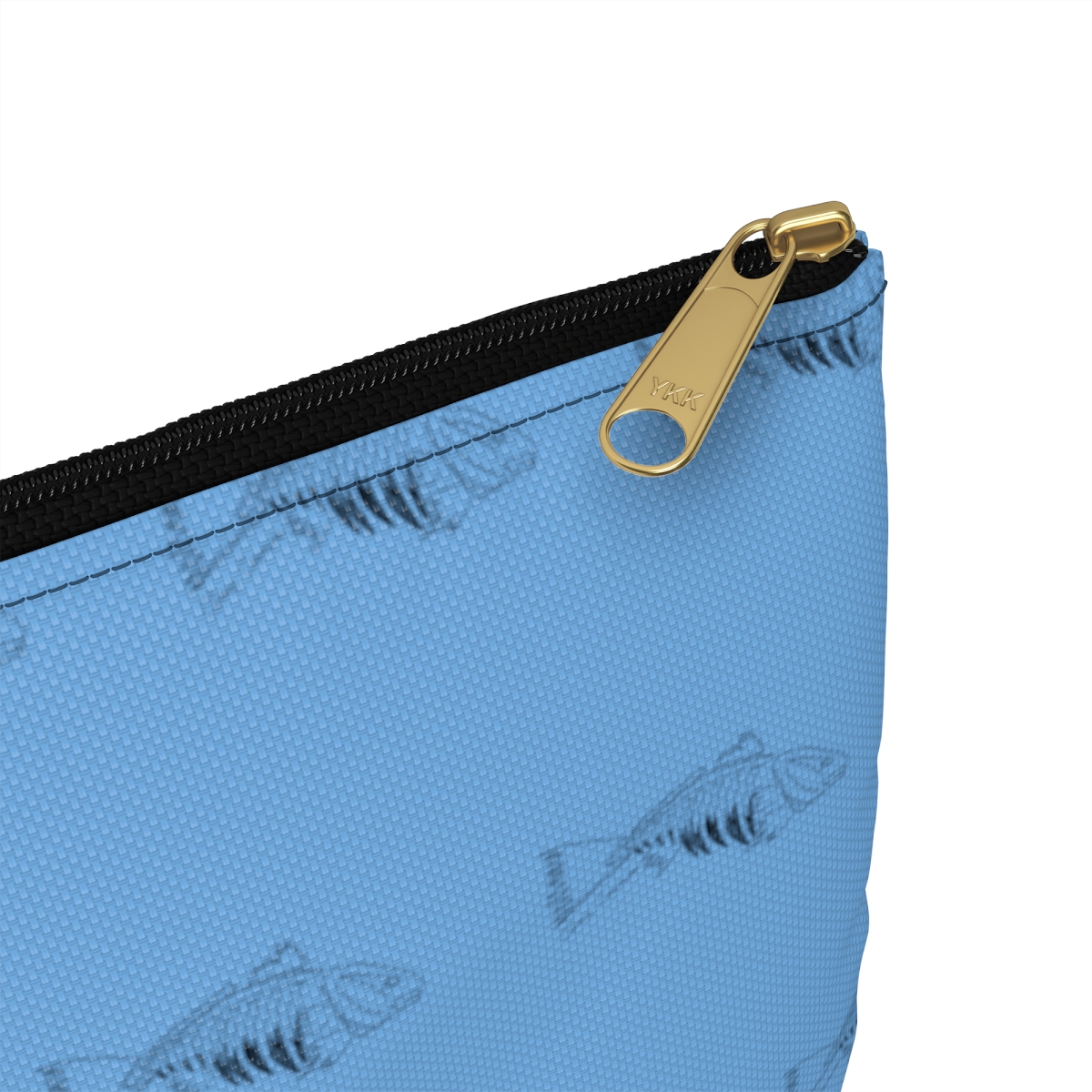 Redfish Skeleton Drawing Accessory Pouch | Redfish Bag | Gift for Outdoors Enthusiast | Ocean Lovers Bag - Image 4