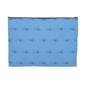 Redfish Skeleton Drawing Accessory Pouch | Redfish Bag | Gift for Outdoors Enthusiast | Ocean Lovers Bag