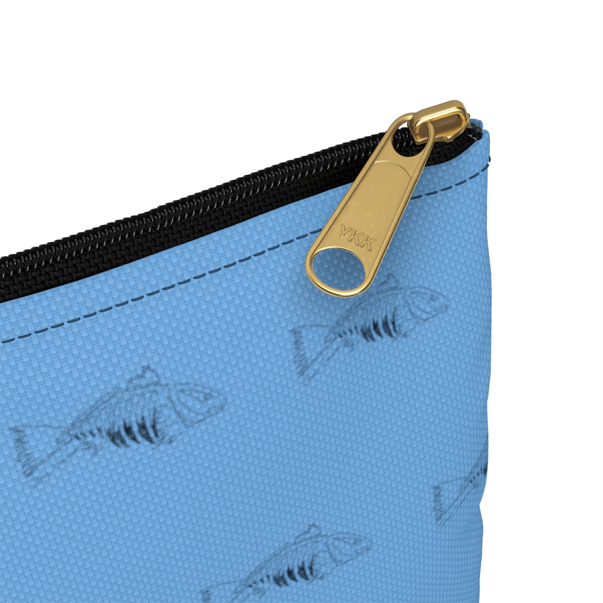 Redfish Skeleton Drawing Accessory Pouch | Redfish Bag | Gift for Outdoors Enthusiast | Ocean Lovers Bag - Image 8