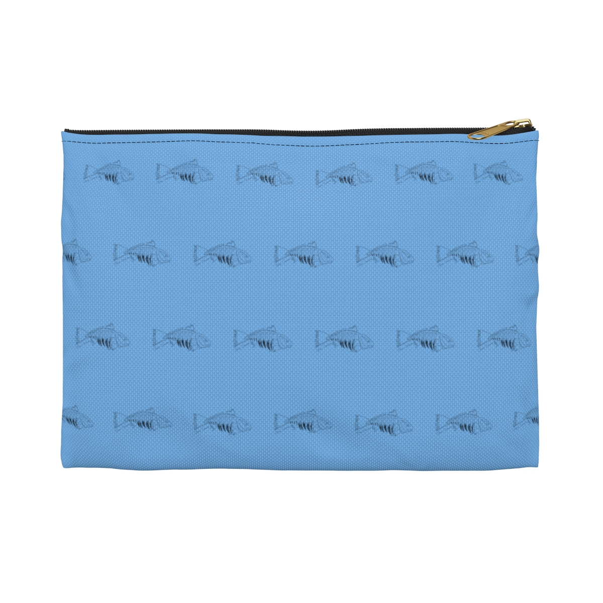 Redfish Skeleton Drawing Accessory Pouch | Redfish Bag | Gift for Outdoors Enthusiast | Ocean Lovers Bag - Image 5