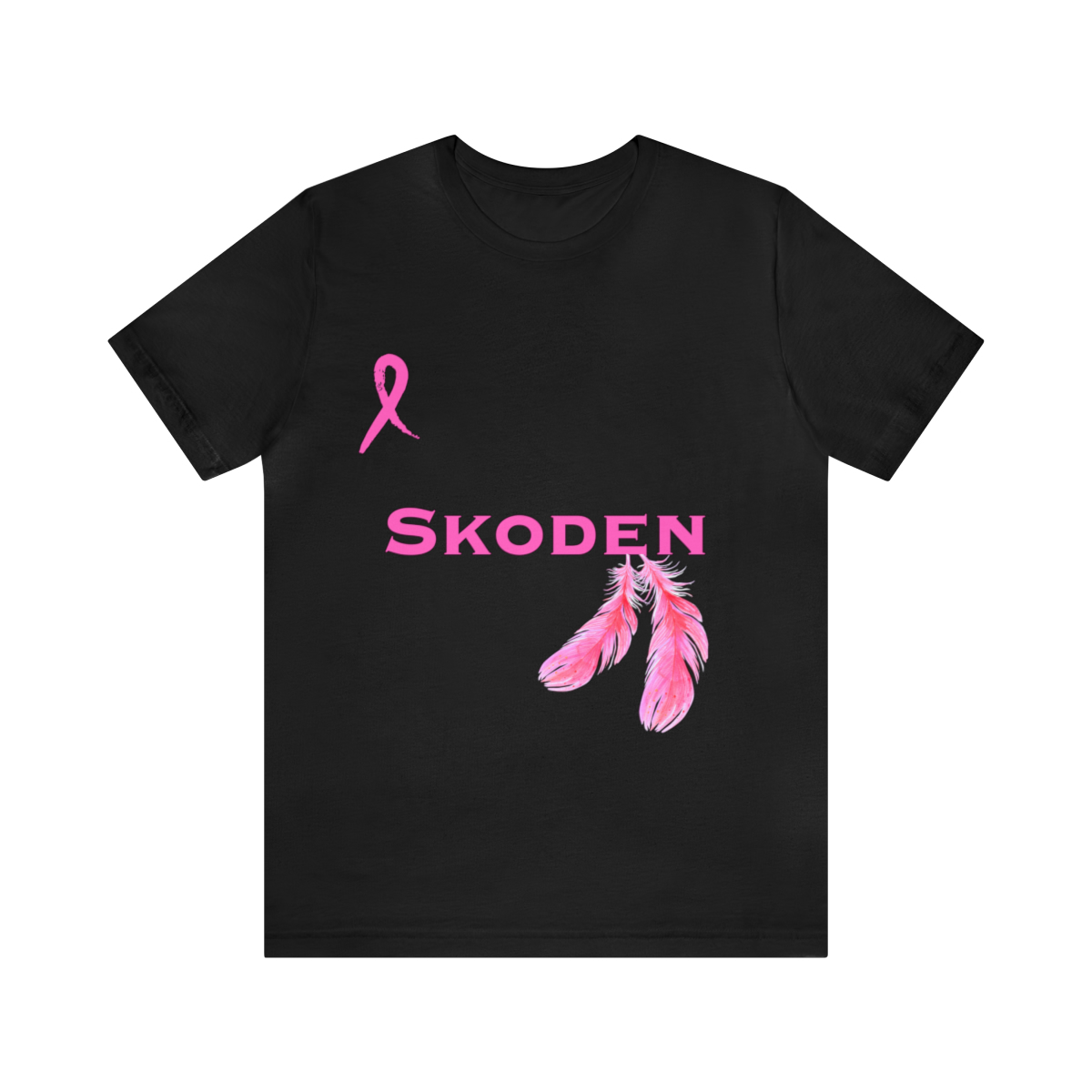 Saundra’s Revenge | Skoden | Breast Cancer Awareness Unisex Jersey Short Sleeve Tee - Image 2