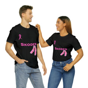 Saundra’s Revenge | Skoden | Breast Cancer Awareness Unisex Jersey Short Sleeve Tee
