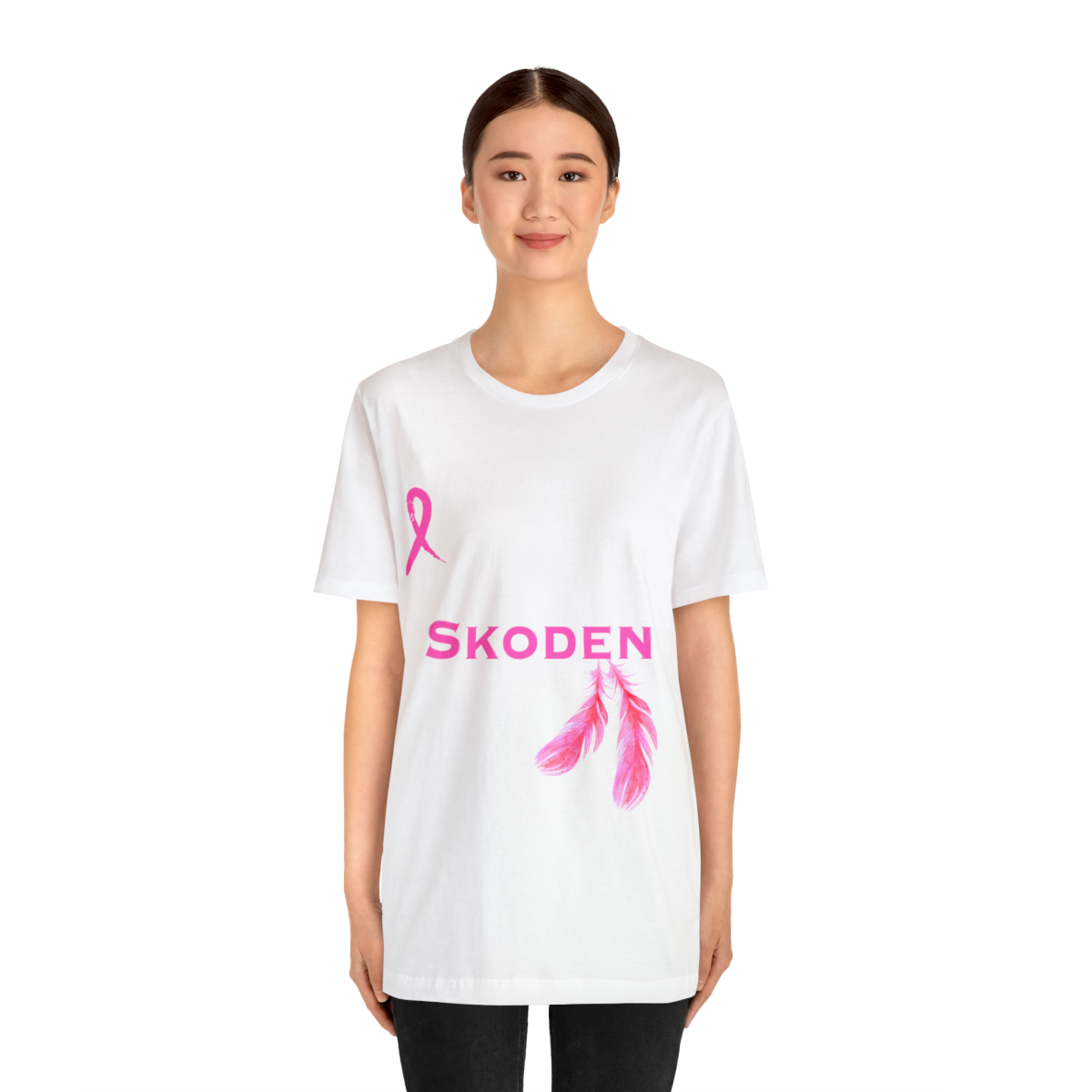 Saundra’s Revenge | Skoden | Breast Cancer Awareness Unisex Jersey Short Sleeve Tee - Image 16
