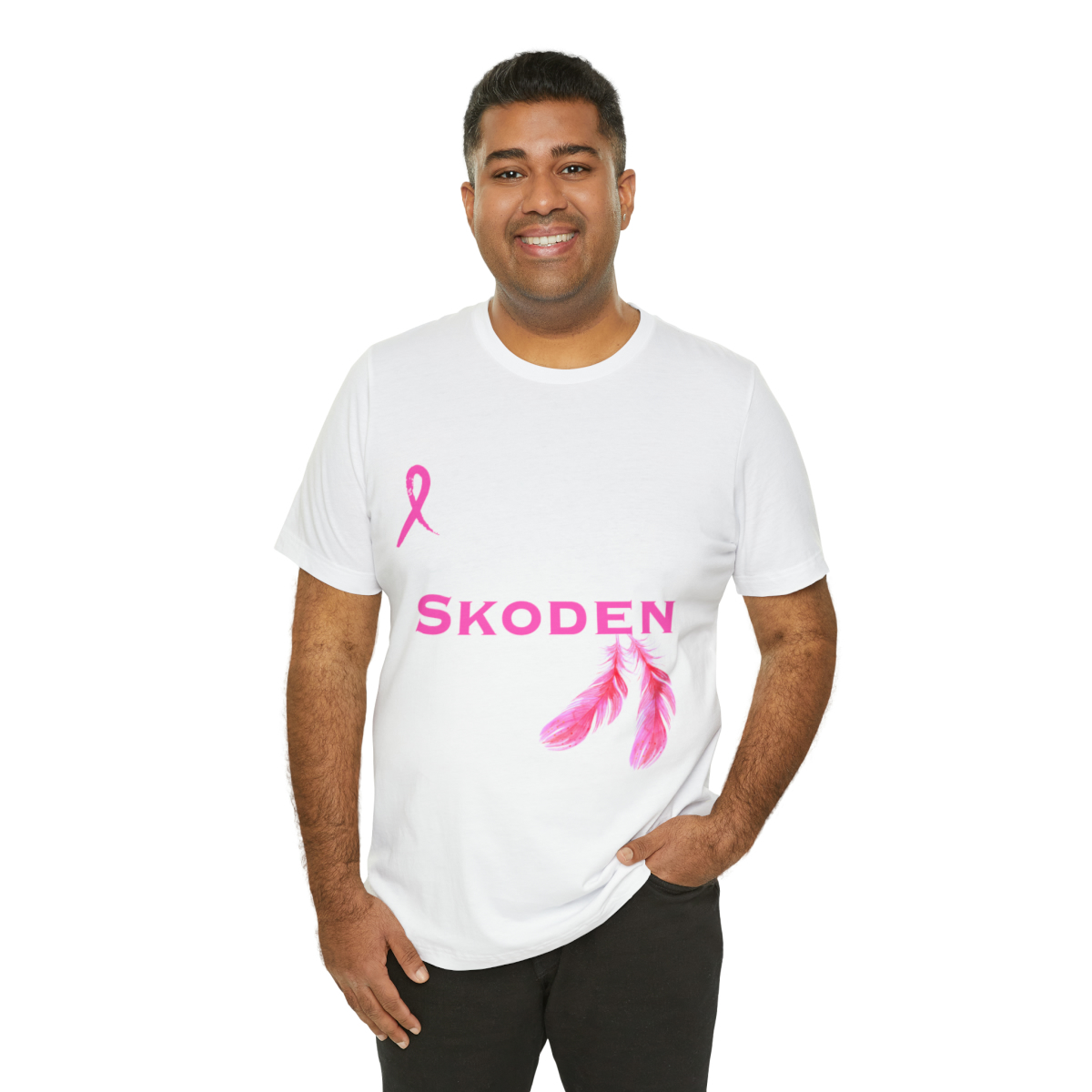Saundra’s Revenge | Skoden | Breast Cancer Awareness Unisex Jersey Short Sleeve Tee - Image 21