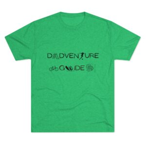 Dadventure Guide: Parks Edition Tri-Blend Crew Tee